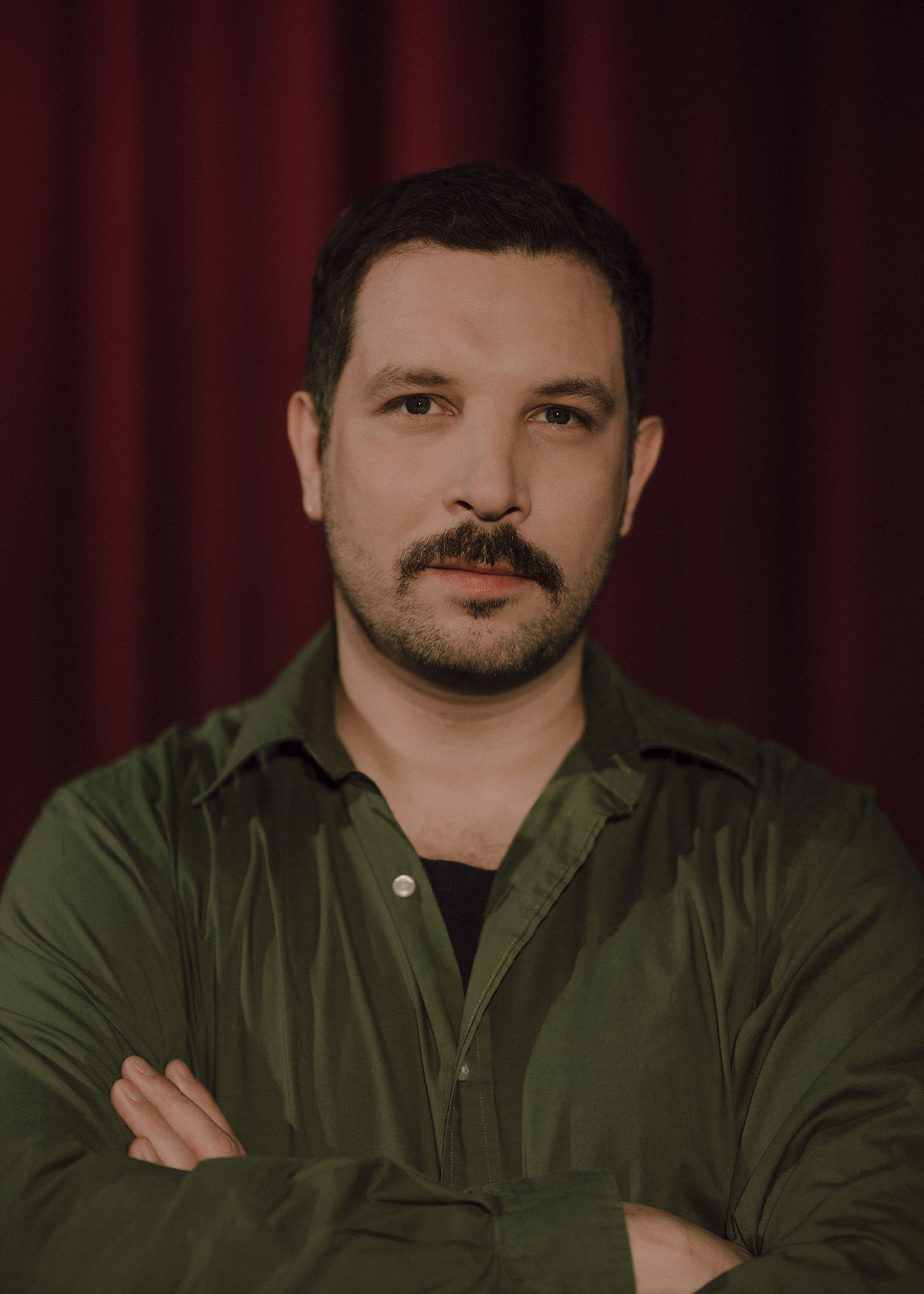 Portret dyrektora Michała Buszewicza.